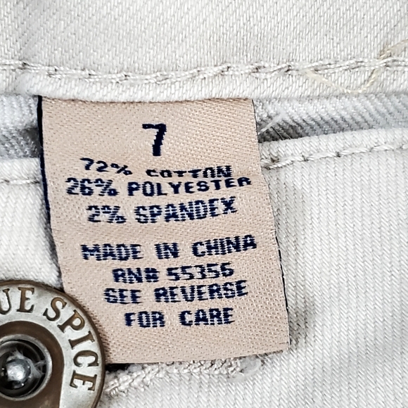 Women's/Juniors Blue Spice Size 7 Khaki Pants - Picture 6 of 8